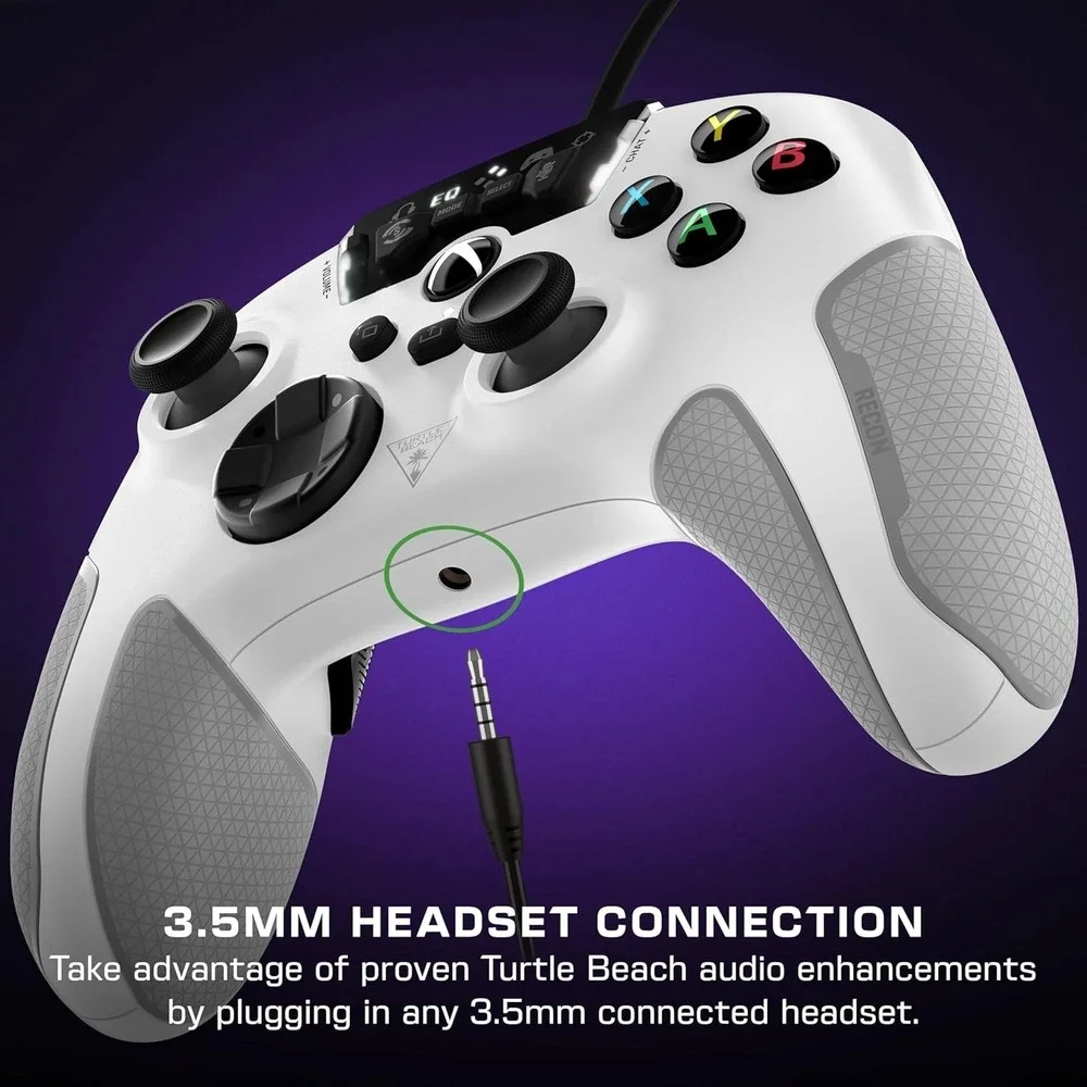Turtle Beach Recon Controller White – Wired Gamepad for Xbox &‎ Windows